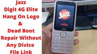 Jazz Digit 4G Elite Hang On Logo & Dead Boot Repair Without Any Divice File Link | Hang On Logo Fix