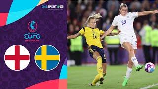 Футбол. Чемпионат Европы среди женщин. 1/2 финал. Англия - Швеция - 4:0.