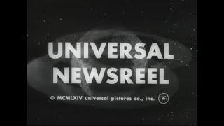 Universal Newsreels (1964, complete fanfare)