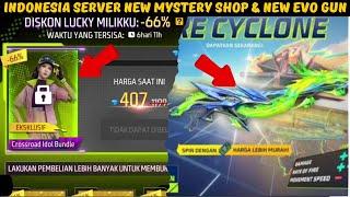 Indonesia Server New Mystery Shop & New Evo Gun  ff indonesia server new event today 