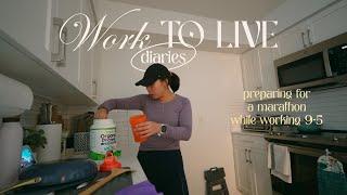 Work to Live Diaries: Preparing for a marathon (The Speed Project) while working 9-5