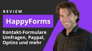 HappyForms Review |  WordPress Plugin für Kontaktformular, Umfrage, Angebotsanfrage, Verkauf u.v.m.
