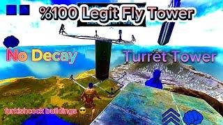 Ark Mobile | How To Make Flying Turret Tower | %100 Legit No Hack