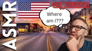 ASMR British Guy plays America only GeoGuessr Map