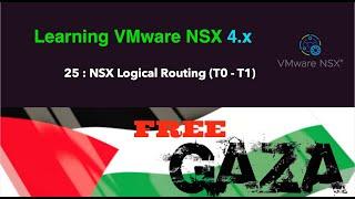 25 NSX Logical Routing (T0 - T1)