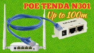Membuat POE Tenda N301 Sebagai Penangkap Wifi/100m UTP CABLE