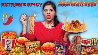 Eating Only EXTREME SPICY Food For 24 Hours!! *Difficult* | Jenni's Hacks