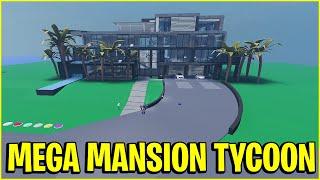 BUILDING LEVEL999999+ MEGA MANSION TYCOON ROBLOX