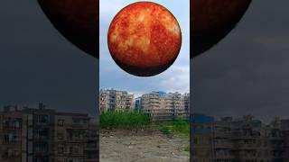 Big bang planet falling down VFX 004#ytshorts #vfxind #planet #vfxpro #vfxplanet