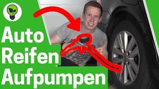 Autoreifen Aufpumpen Tankstelle  ULTIMATIVE ANLEITUNG: Wie Auto Reifendruck prüfen & Auffüllen???