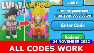 *ALL CODES WORK* Anime Warriors Simulator ROBLOX | 24 NOV 2022