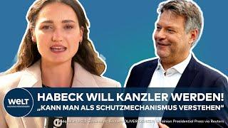 DIE GRÜNEN: "Höchst unwahrscheinlich!" Robert Habeck will bei Bundestagswahl 2025 Kanzler werden!