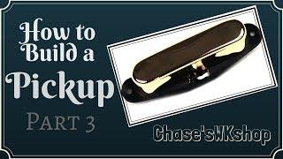How to build a Guitar Pickup (part 3) Winding a Pickup
