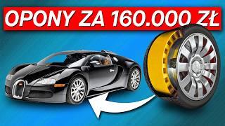 Dlaczego opony do Bugatti Veyron KOSZTUJĄ 160 TYSIĘCY ZŁ?