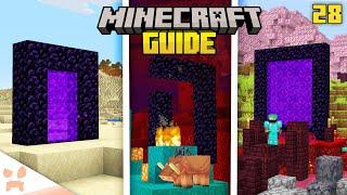 How To Link Nether Portals & Fast Travel In Minecraft 1.21!