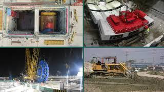 Karnaphuli Tunnel Inside works video of the first Tube finish