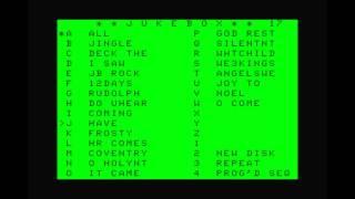 Christmas Jukebox (demo) for the TRS-80 CoCo