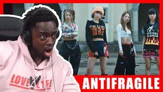 LE SSERAFIM (르세라핌) 'ANTIFRAGILE' OFFICIAL M/V | REACTION