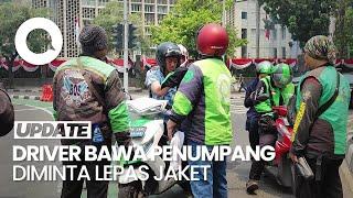 Demo Ojol di Monas, Pengendara yang Bawa Penumpang Diminta Lepas Jaket