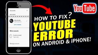 How to Fix an Error Occurred in YouTube (2024) | [100% Working]