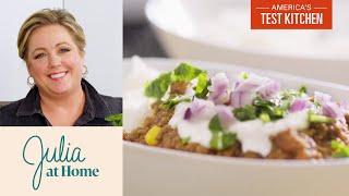 How to Make Southwestern Chili and Easy White Rice | Julia at Home