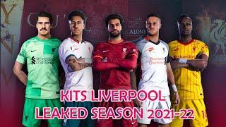 PES 2021 | PES 2022 KITS LIVERPOOL LEAKED SEASON 2021-22