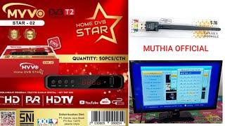 Cara memasang set top box myvo