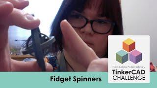 TinkerCAD Challenge: Fidget Spinner with Codeblocks — 3D Design & Printing for Kids, Teens, Adults