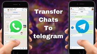 How to transfer WhatsApp chats to Telegram [ new trick ]