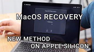 Apple Recovery Menu on New Apple Silicon Macs | Reinstalling Big Sur