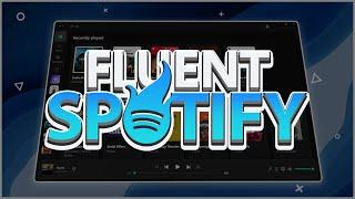 Make your SPOTIFY LOOK MODERN - Fluent Theme