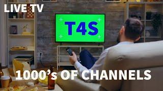 Live tv with 1000's Of Channels