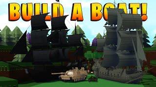 ships vs tanks battle | Roblox Build a Boat for Treasure