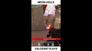 4 kills with Neon | Valorant | DrDark