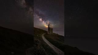 Stabilised Milky Way Timelapse in Cornwall, UK #milkyway #timelapse #cornwall #uk