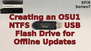 Xbox One Creating an OSU1 NTFS USB Flash Drive for Offline Updates