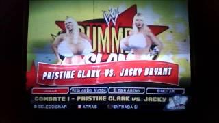 MEGATITS WRESTLING FIGHT PRISTINE CLARK VS JACKY BRYANT