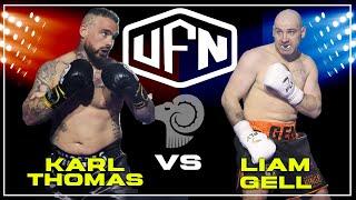 Karl Thomas vs Liam Gell BOXING KNOCKOUT