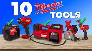 TOP 10 MILWAUKEE Tools Really WORTH Your MONEY!