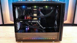 Fractal Design Define R6 Build - i7-8700K / MSI Z370 Godlike Gaming (Livestream Archive)