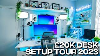 My £20,000 Desk Setup Tour 2023!