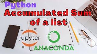 Python | Accumulated Sum of a list