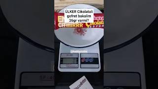 Ülker cikolatali gofret 36gr varmi?haditartalim#ülker#cikolata#youtube#gofret#youtubeshorts#