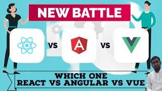 React vs Angular vs Vue | Which one you choose | Difference between Reactjs, Angularjs and Vue.js