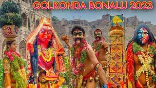 #Golkonda Bonalu 2023 Vlog | Nazar #Bonam Grand Celebrations at Golkonda Fort #Hyderabad | #trending