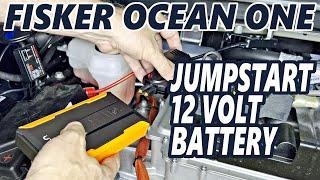Fisker Ocean One - Jump Start 12 V Battery