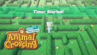 Building A +20 Hour Maze | Animal Crossing New Horizons