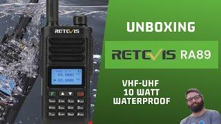 Radioamatori-Unboxing e test Retevis RA89