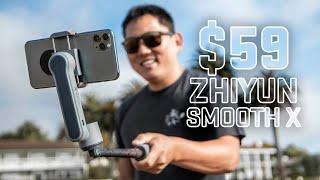 Zhiyun Smooth X | The $59 2-Axis Phone Gimbal Stabilizer