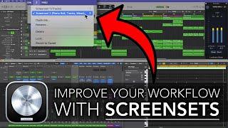 Logic Pro - Screensets (Improve Your Workflows!)